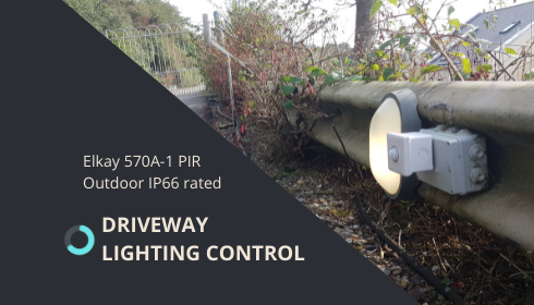 570A-1 Elkay PIR Outdoor IP66 rated | Driveway Lighting Control