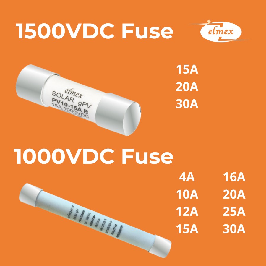 Inline Fuse Connectors 1000VDC 1500VDC • Elkay Timers and Switches UK